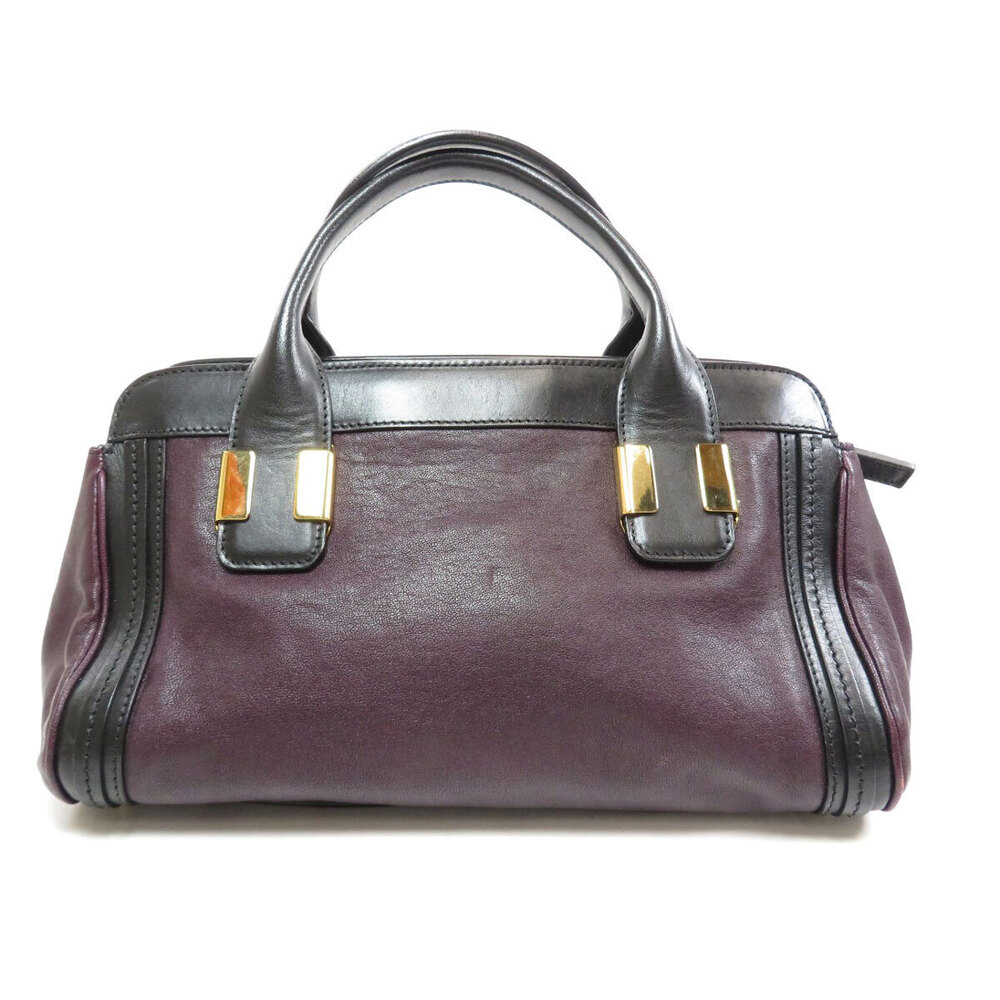 Chloe handbag leather Black